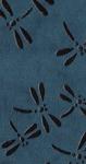 Libellules fond bleu marine Libellules fond bleu marine