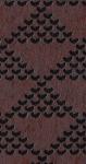 Laque triangle marron noir Laque triangle marron noir