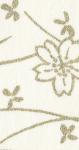 Fleurs dorées sur fond blanc Fleurs dorées sur fond blanc