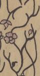 Prunier fond beige Prunier fond beige