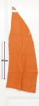 Pièce de cuir de vache 90 x 42 cm 127 g orange Pièce de cuir de vache 90 x 42 cm 127 g orange