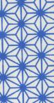 Asanoha bleu Asanoha bleu