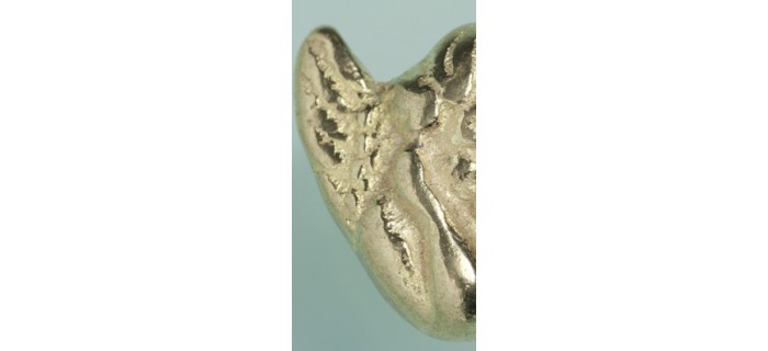 Bouton bronze angelot